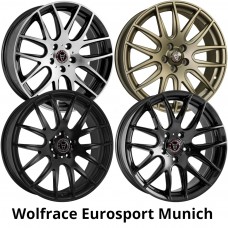 Wolfrace Eurosport Munich 8.5x20" Alloy Wheels